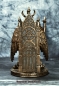 Preview: Hexenshop Dark Phönix Baphomet auf Thron Figur